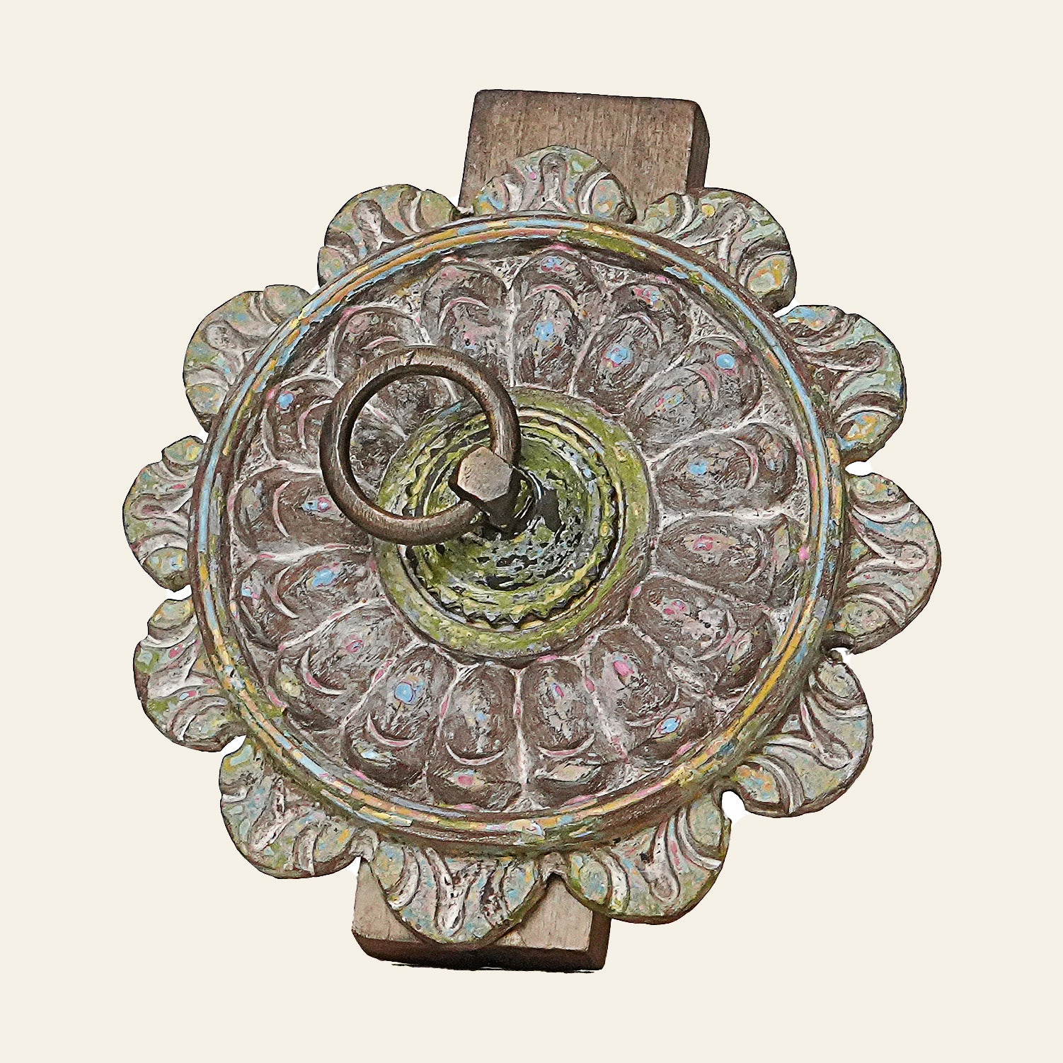 Handcrafted Wooden Decorative Flower